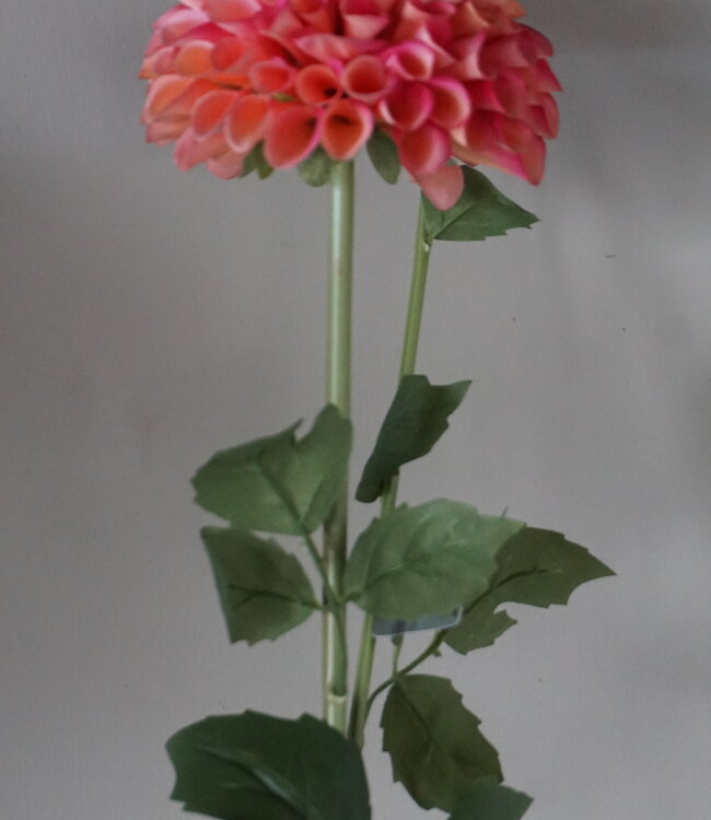 Brynxz Dahlia Kunstbloem | Oranje | L74 cm