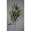 Mangoblad Kunstplant | Grijs/Groen | L88 cm