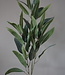 Brynxz Mangoblad Kunstplant | Grijs/Groen | L88 cm
