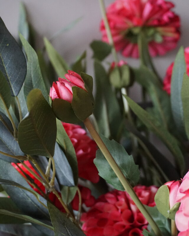 Brynxz Dahlia Kunstbloem | Roze | L74 cm