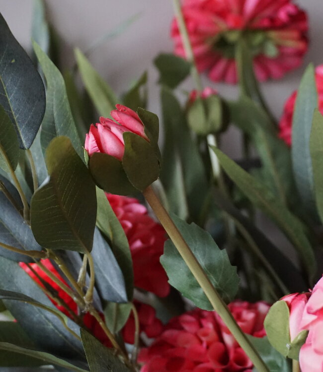 Brynxz Dahlia Kunstbloem | Roze | L74 cm