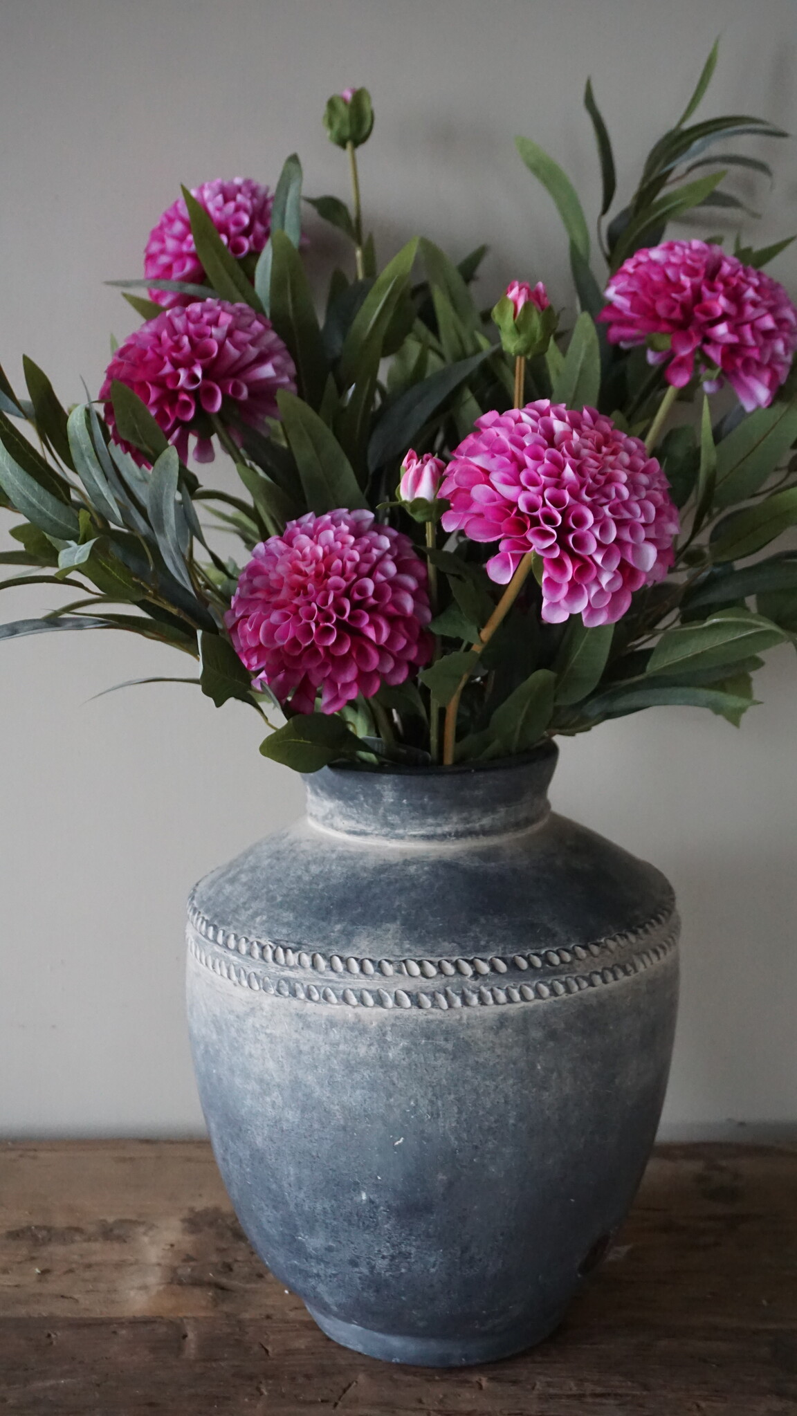 Brynxz Dahlia Kunstbloem | Paars | L74 cm