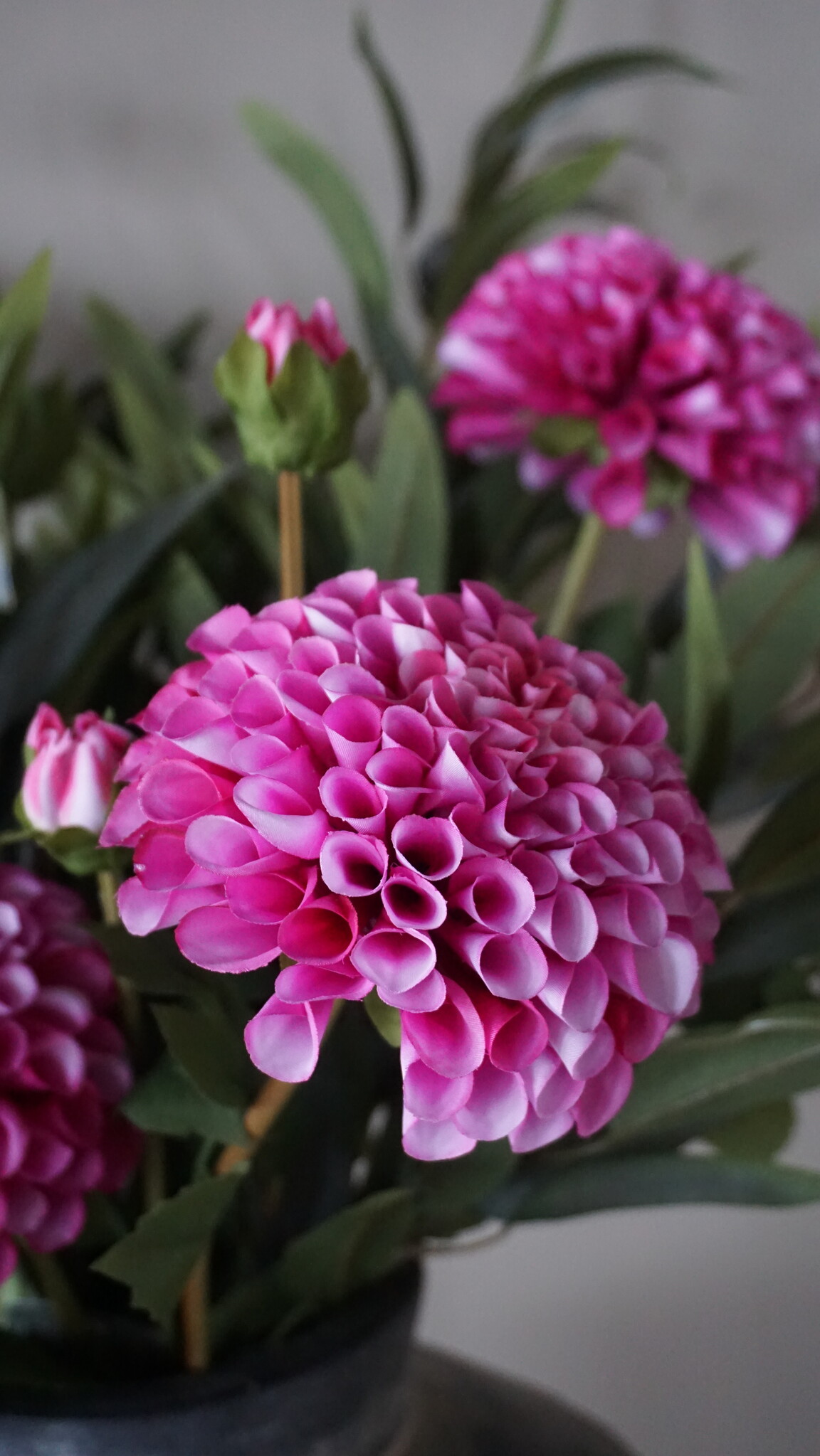 Brynxz Dahlia Kunstbloem | Paars | L74 cm
