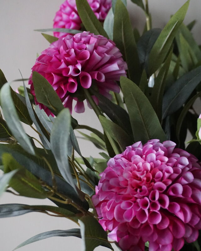 Brynxz Dahlia Kunstbloem | Paars | L74 cm