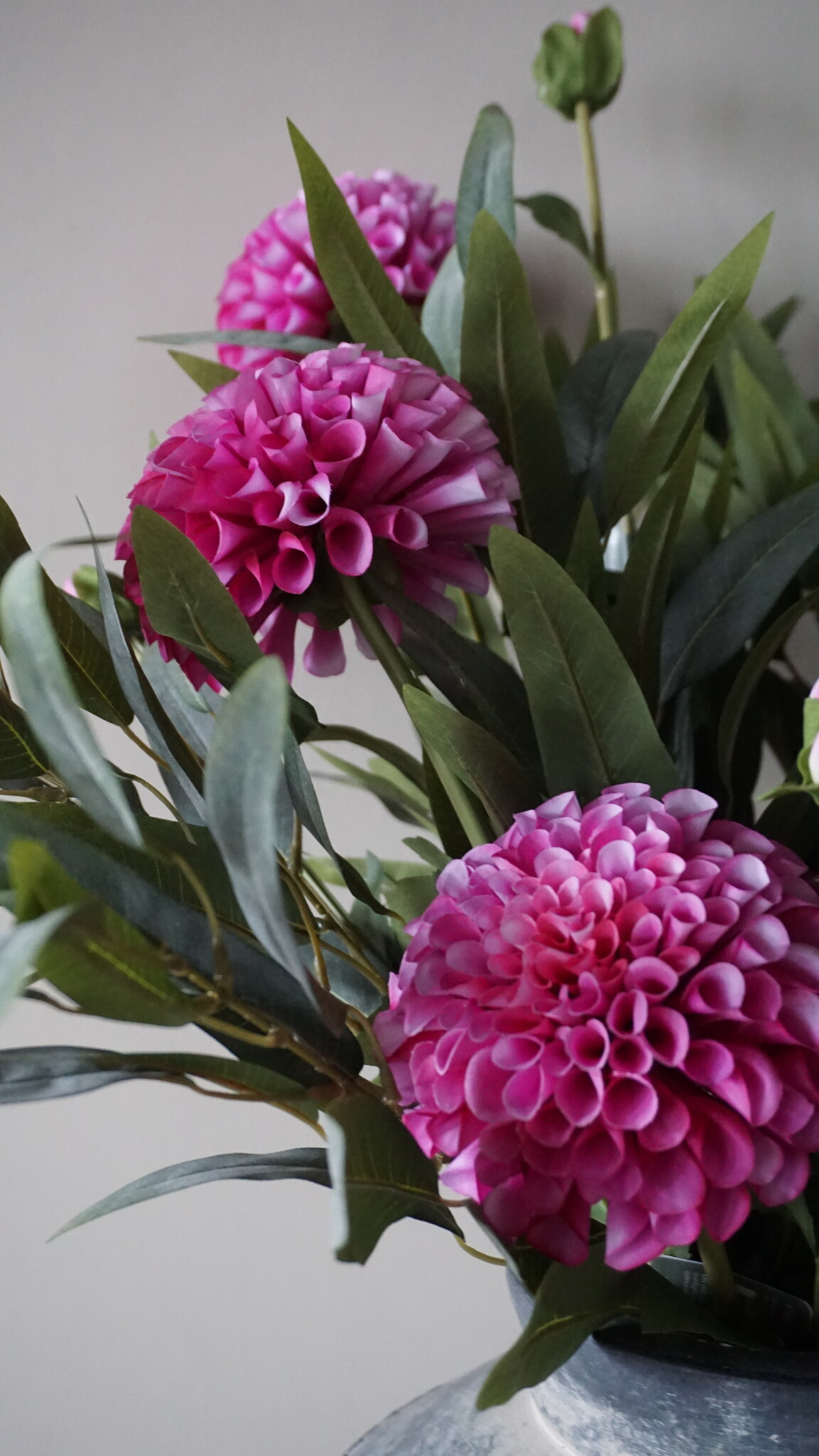 Brynxz Dahlia Kunstbloem | Paars | L74 cm