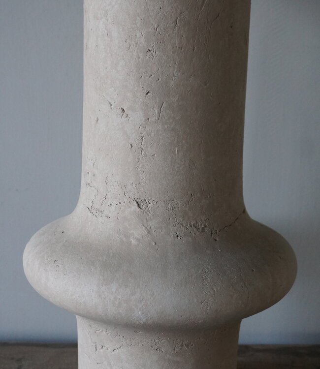 Brynxz Vaas Cylinder Edge | Majestic Taupe | H37xD23 cm