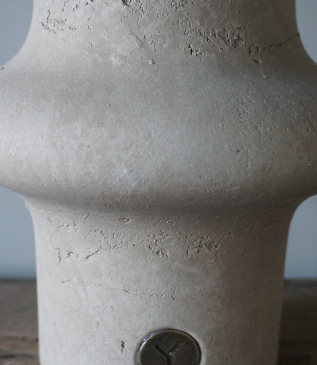 Brynxz Vaas Cylinder Edge | Majestic Taupe | H37xD23 cm