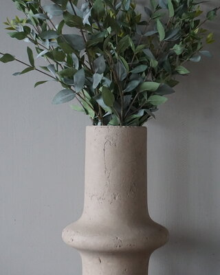 Brynxz Vaas Cylinder Edge | Majestic Taupe | H33xD21 cm