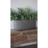 Plantenbak Ovaal | Majestic Bruin | H24xB56xD18 cm