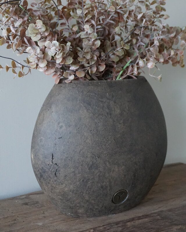 Brynxz Plantenbak Ovaal Moon | Majestic Bruin | 28x17x25 cm