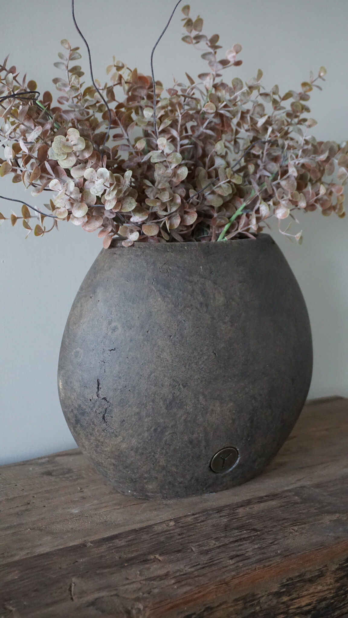 Brynxz Plantenbak Ovaal Moon | Majestic Bruin | 28x17x25 cm