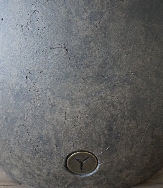 Brynxz Plantenbak Ovaal Moon | Majestic Bruin | 28x17x25 cm