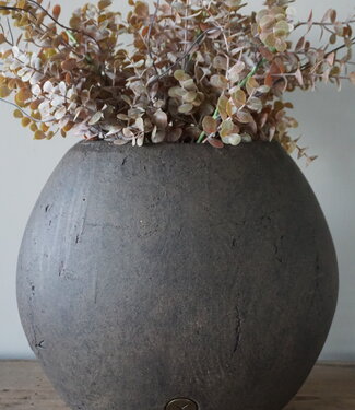 Brynxz Plantenbak Ovaal Moon | Majestic Bruin | 34x20x30 cm