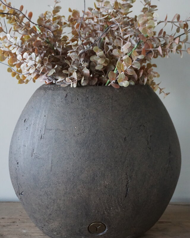 Brynxz Plantenbak Ovaal Moon | Majestic Bruin | 34x20x30 cm