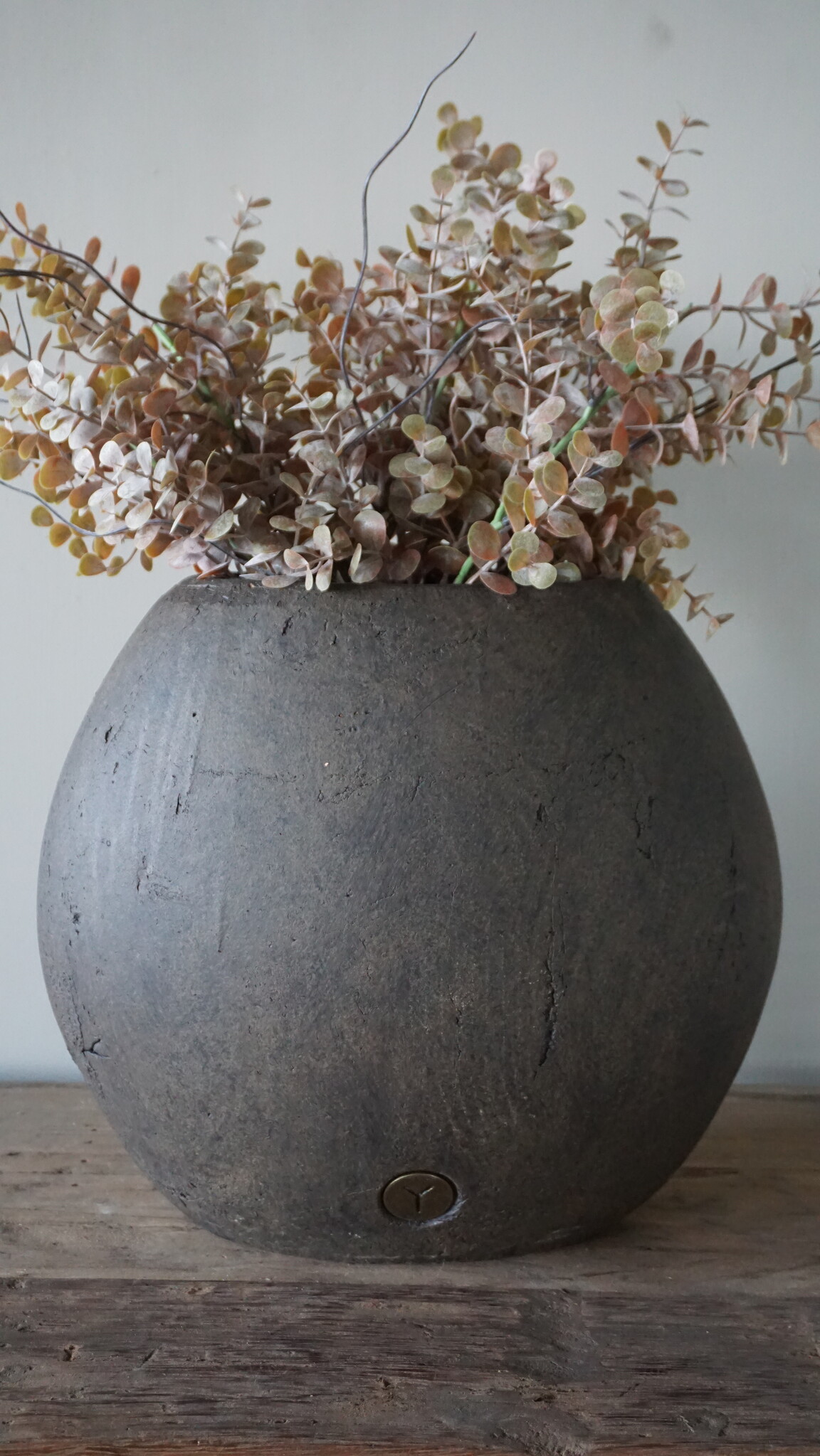 Brynxz Plantenbak Ovaal Moon | Majestic Bruin | 34x20x30 cm
