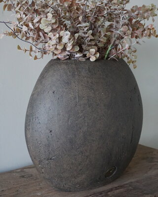 Brynxz Plantenbak Ovaal Moon | Majestic Bruin | 34x20x30 cm