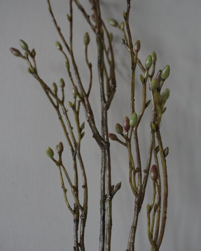 Brynxz Lenteknoppen Kunstplant | Groen | L100 cm