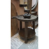 Bijzettafel Hout Josefien Met Schaal H60xB50 Cm