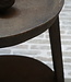 Luksa Home Collection Bijzettafel Hout Josefien Met Schaal H60xB50 Cm