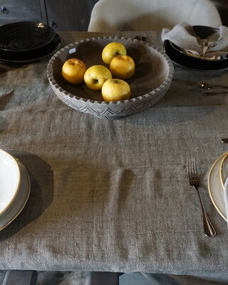 Luksa Home Collection Plaid/Tafelkleed Azra | Taupe | 2 Maten