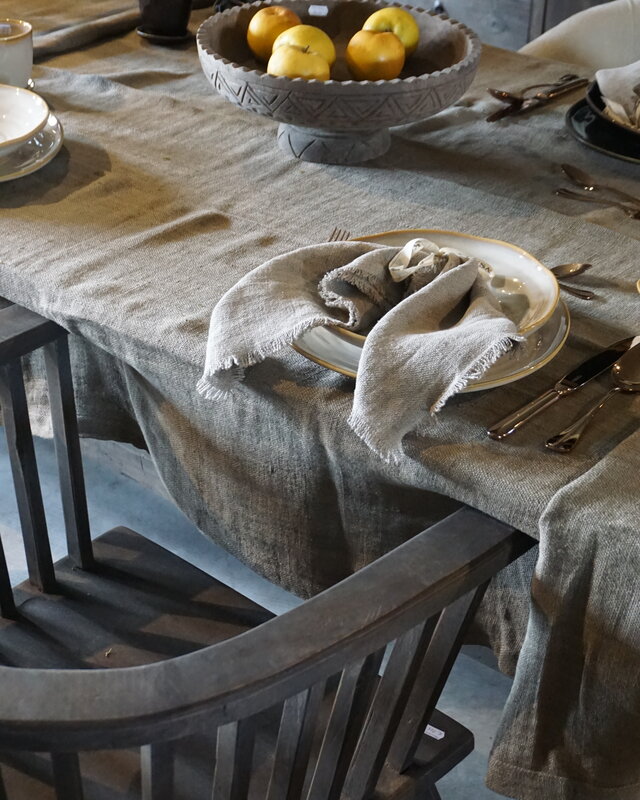 Luksa Home Collection Plaid/Tafelkleed Azra | Taupe | 2 Maten