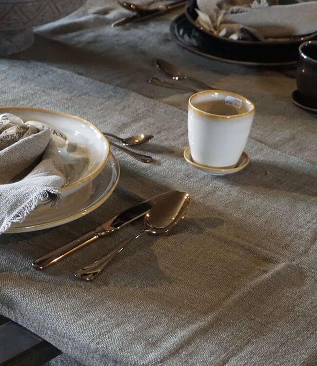 Luksa Home Collection Plaid/Tafelkleed Azra | Taupe | 2 Maten