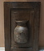 Rene Houtman Wandpaneel Met Vaas/Kruik | Houten Lijst | H51xB34,5 cm