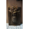 Wandpaneel Met Vaas/Kruik | Houten Lijst | H51xB34,5 cm