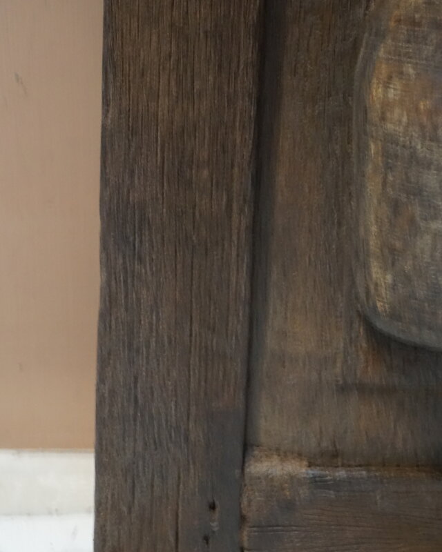 Rene Houtman Wandpaneel Met Vaas/Kruik | Houten Lijst | H51xB34,5 cm