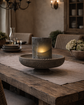Luksa Home Collection Schaal Nur Gegraveerd Op Voet | H14xD35 cm