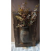 Wandpaneel Met Vaas/Kruik | Houten Lijst | H52xB32 cm