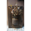 Wandpaneel Met Vaas/Kruik | Houten Lijst | H54xB36 cm
