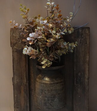 Rene Houtman Wandpaneel Met Vaas/Kruik | Houten Lijst | H43,5xB32 cm