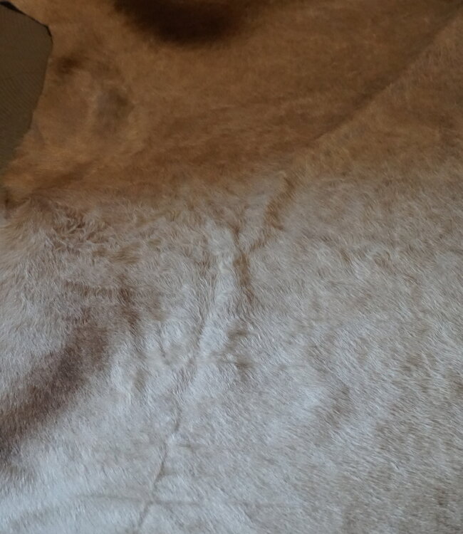 Rene Houtman Koeienhuid Vloerkleed | Beige | L250 x B232 cm