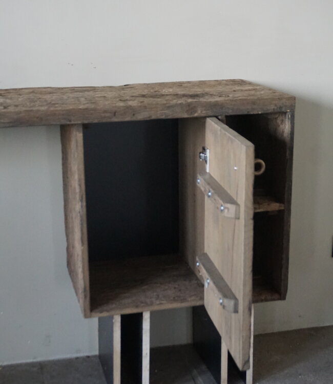 Rene Houtman Zwevend Toiletmeubel Lieke | Geborsteld Eikenhout