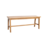 Teakhouten bankje - 120x35x48 cm