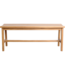 Raw Materials Amsterdam Teakhouten bankje - 120x35x48 cm