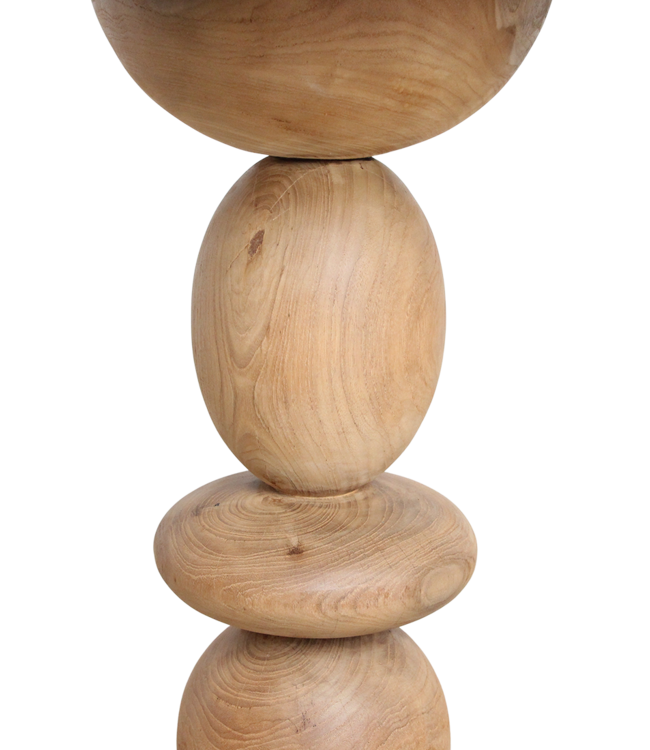 Raw Materials Amsterdam Teakhouten bistro tuintafel - Ø 69 cm