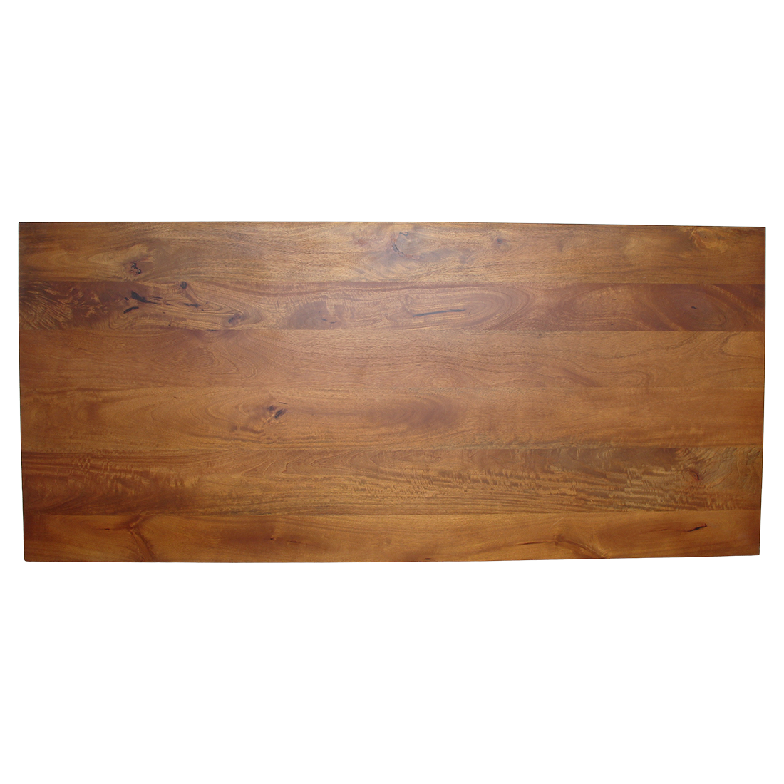 Raw Materials Amsterdam Loop mangohouten eettafel met afgeronde en afgeschuinde randen - 240 cm