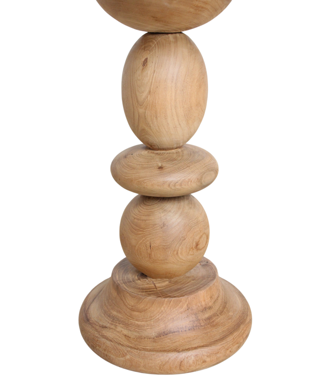 Raw Materials Amsterdam Teakhouten bistro tuintafel - Ø 69 cm