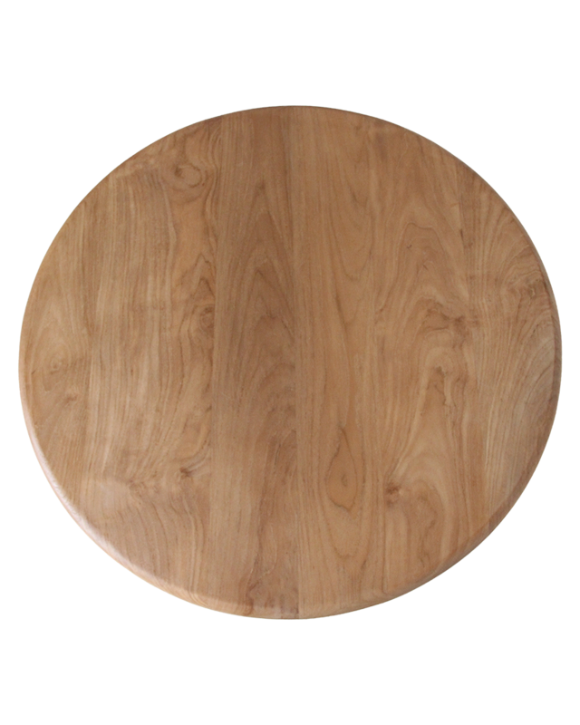 Raw Materials Amsterdam Teakhouten bistro tuintafel - Ø 69 cm