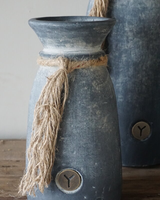 Brynxz Pot Vaas Met Touw | S | Ancient Clay | H25xD13 cm