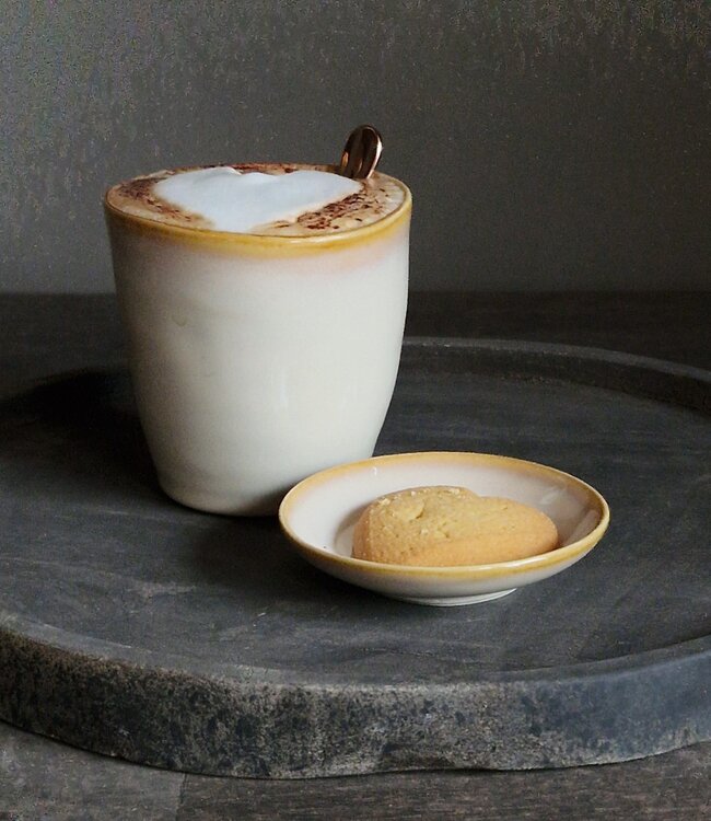 Luksa Home Collection Schoteltje Trulli | Beige | 8 Stuks | D8,5 cm