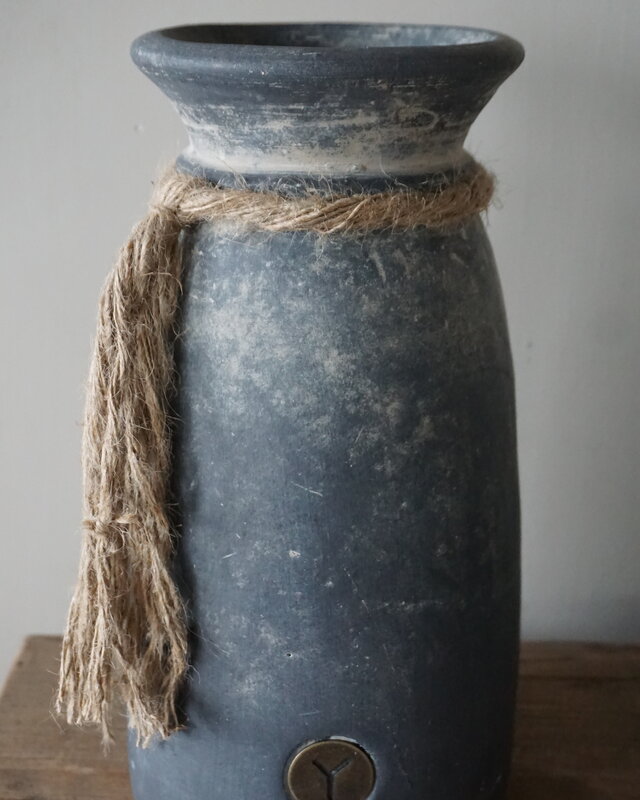 Brynxz Pot Vaas Met Touw | M | Ancient Clay | H30xD15 cm