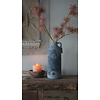 Vaas Fles Met Oor | M | Stone Black | H38xD15 cm