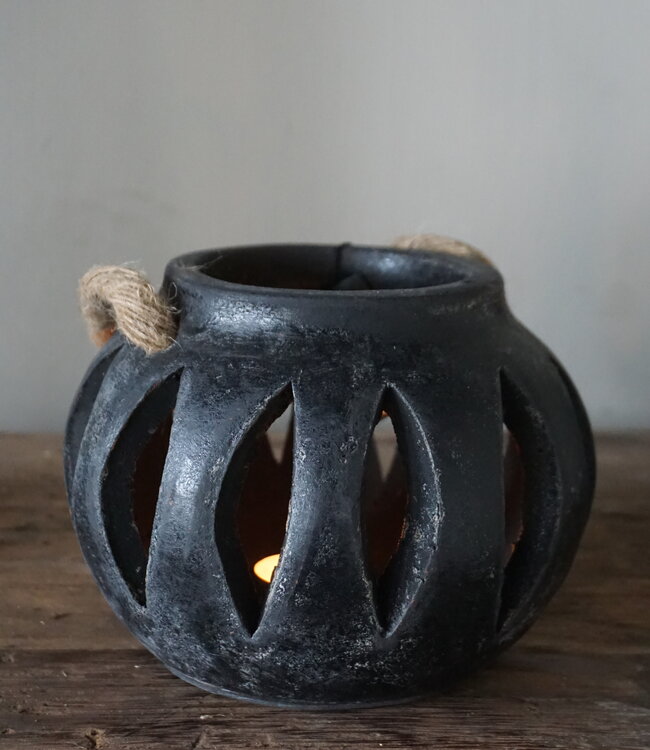 Brynxz Windlicht Hurricane | Basalt | Set Van 2