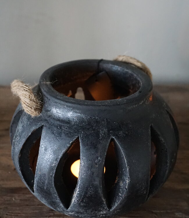 Brynxz Windlicht Hurricane | Basalt | Set Van 2