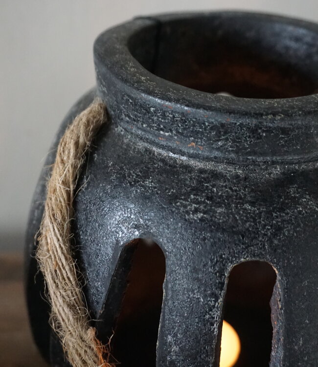 Brynxz Windlicht Hurricane | Basalt | Set Van 2