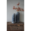 Vaas Fles Met Oor | L | Stone Black | H46xD19 cm