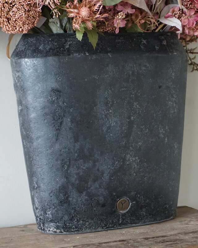 Brynxz Plantenbak Ovaal Deluxe | L | Basalt | H45xB44xD15 cm